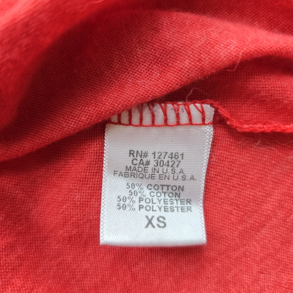 Wildfox x Coca Cola Distressed Ringer Tee Short Sleeves Size XS Made in USA - Picture 7 of 9